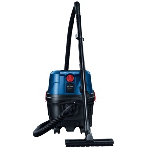 Bosch Professional GAS 12-25 PL Nass-/Trockensauger in Blau und Schwarz.