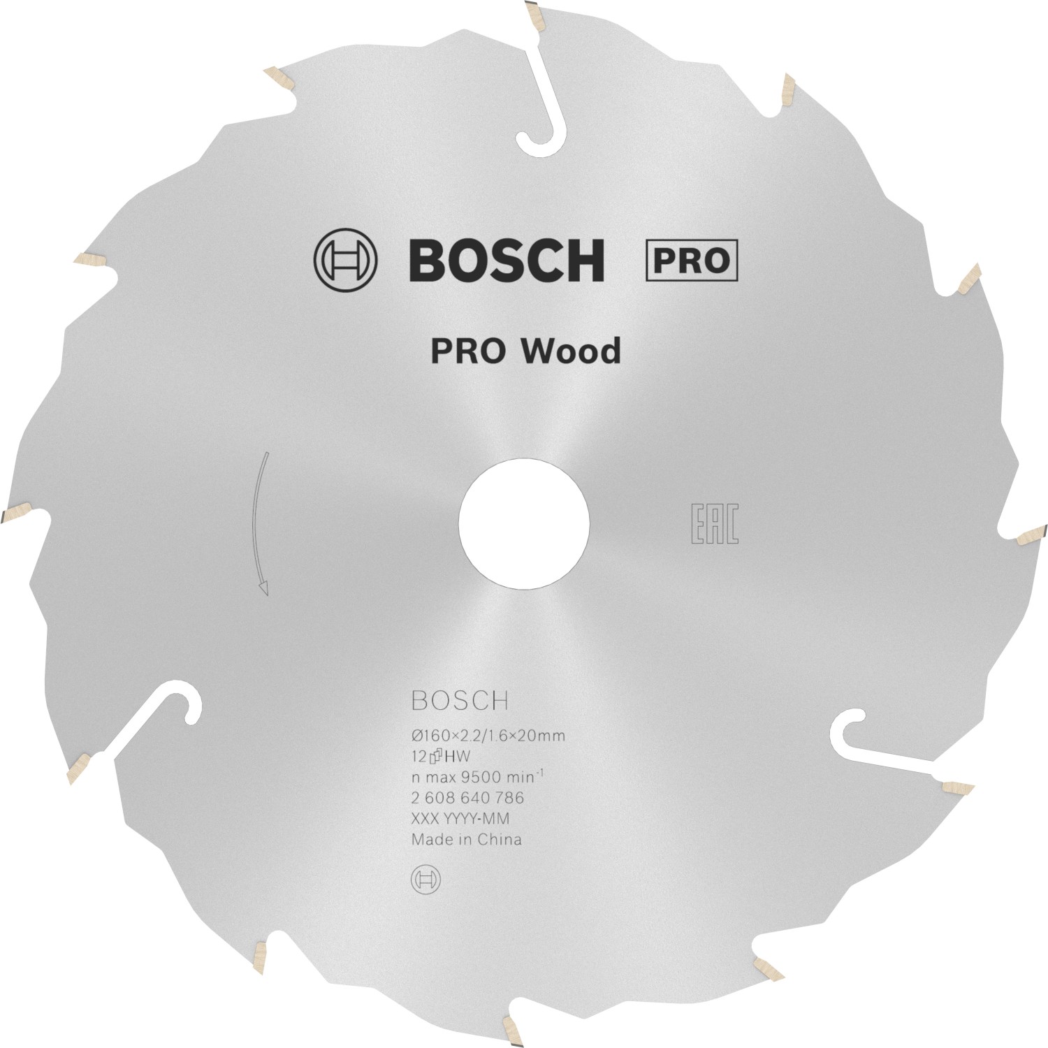 Bosch Hartmetall Kreissägeblatt 160 mm x 20 mm x 2,4 mm günstig online kaufen