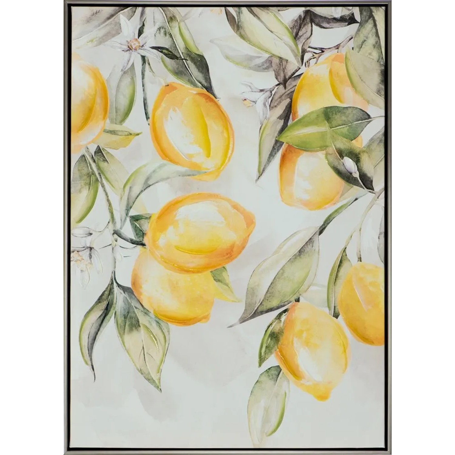 Art Universe Leinwandbild Zitronenbaum 52 x 72 cm