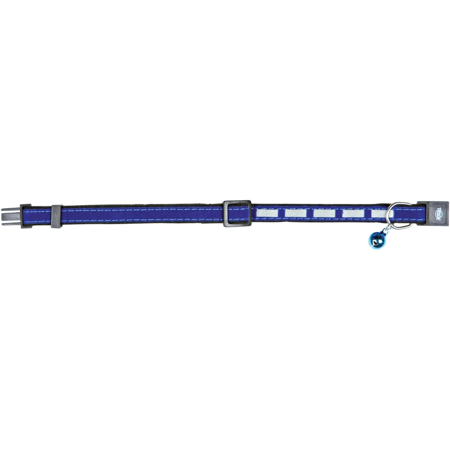 Trixie Nylonhalsband Mit Tuch Für Hunde – S-M 30–38 Cm, Blau