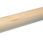 Handlauf aus Fichte, 52 mm Durchmesser, naturbelassenes Holz für Treppen und Geländer.
