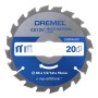Dremel Kreissägeblatt CS600 Multi-Material, Ø 85mm für präzise Schnitte in Holz, Kunststoff und Metall.