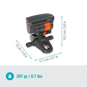 Gardena Viereckregner OS 90: Regner zur flächendeckenden Bewässerung im Micro-Drip-System.
