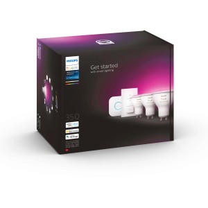Philips Hue GU10 3er Starterset mit Bridge und Dimmer