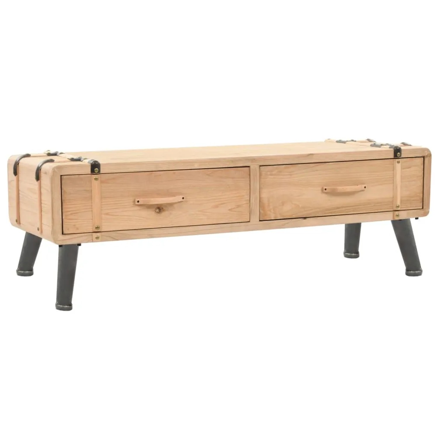 vidaXL TV-Schrank Massivholz Tanne 120x33x35 cm 245773