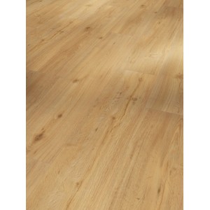 Parador Vinylboden Basic 30 Eiche Landhausdiele Natur, verlegt. Holzoptik, Klick-Vinyl.