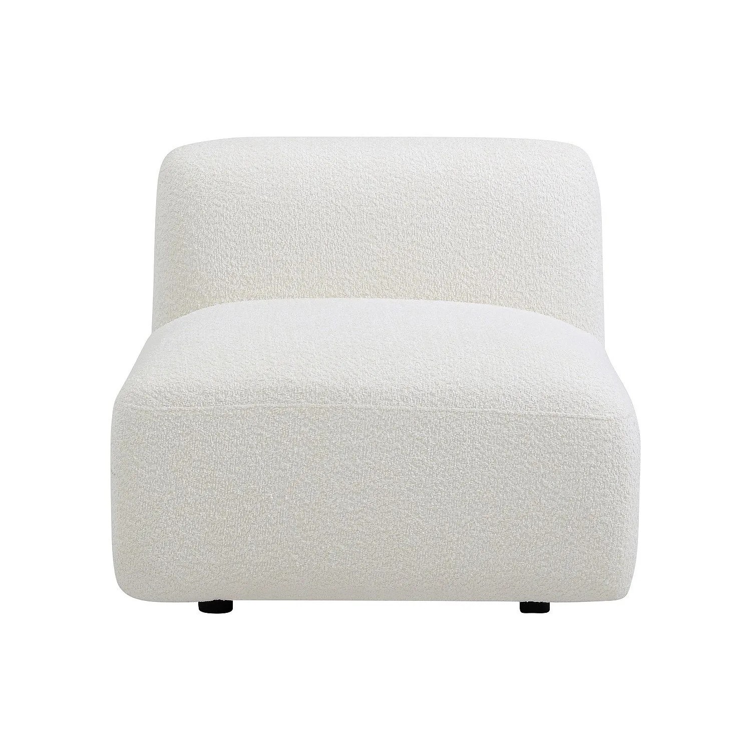 Vente-unique Sessel Mit Gerader Rückenlehne Danepi Gebrochenes Weiß 80 cm