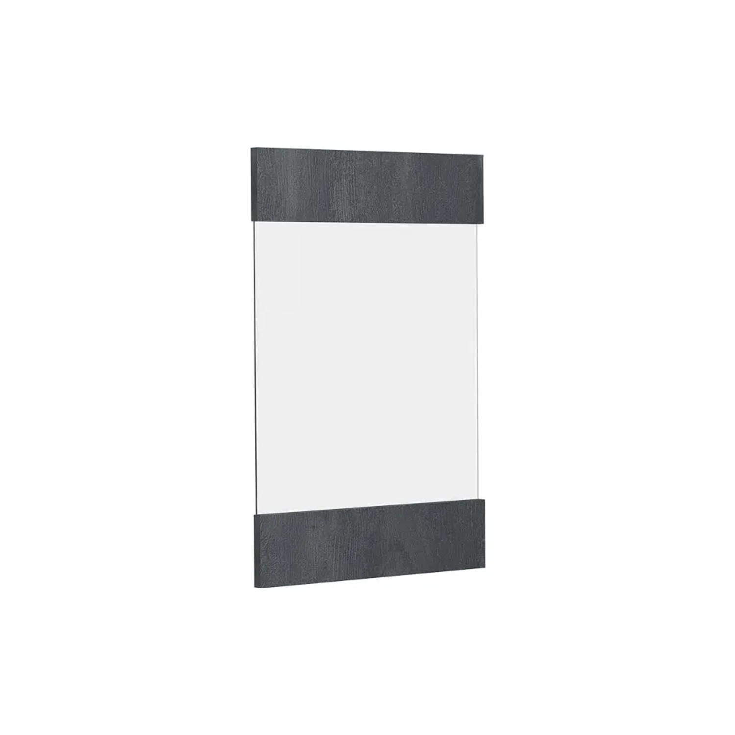 Vicco Küchenfront R-Line Schwarz Beton 40 x 59 Möbelfront für den Hängeglasschrank Art Nr 42818