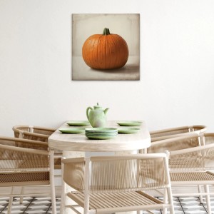 Tadessi Leinwandbild - M1-No.51849 - Kürbis - 60 x 60 cm - Quadratisch