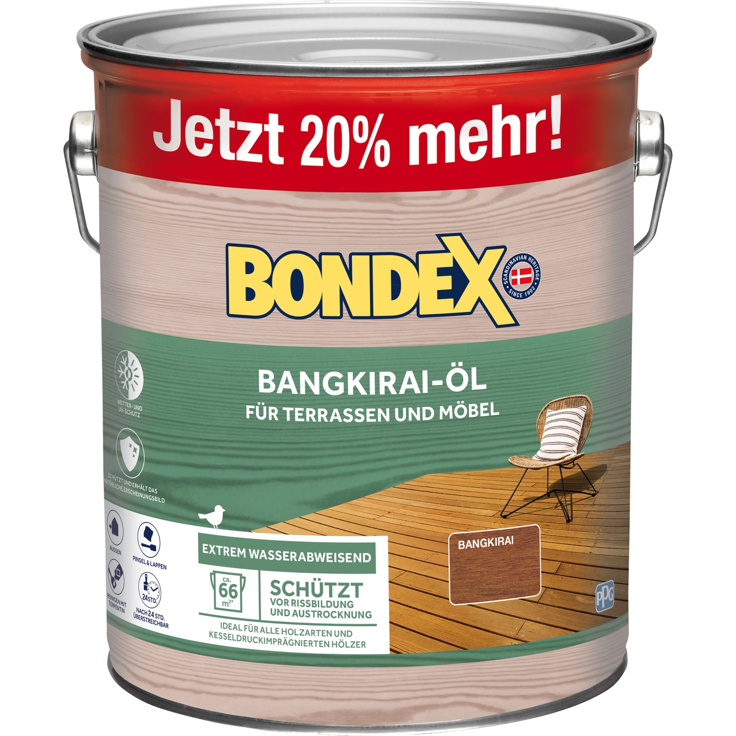 Bondex Bangkirai-Öl 3 l