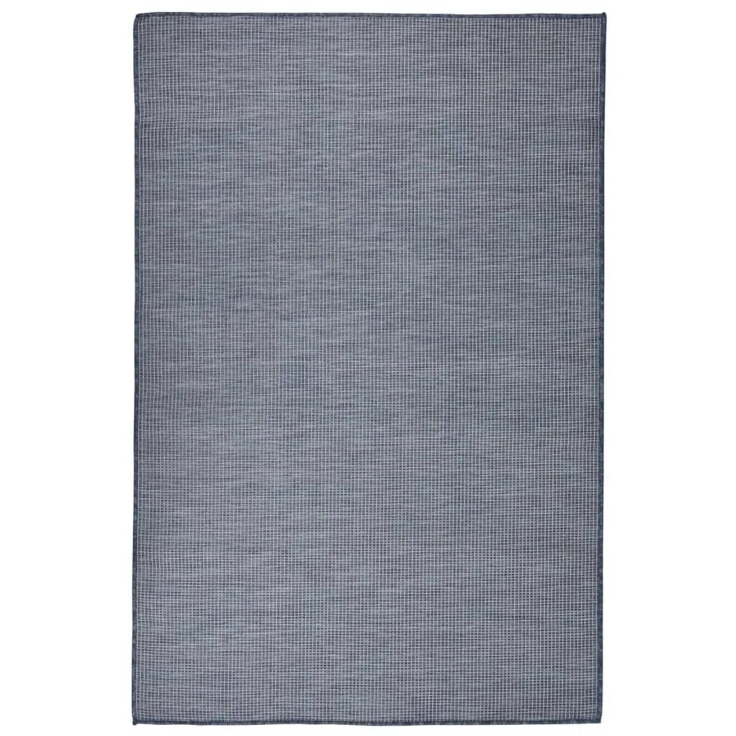 vidaXL Outdoor-Teppich Flachgewebe 120x170 cm Blau 340795 günstig online kaufen