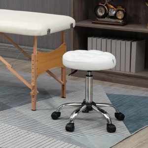 Vinsetto Höhenverstellbar Arbeitshocker Drehbar Ø35 5 x 51-67 cm