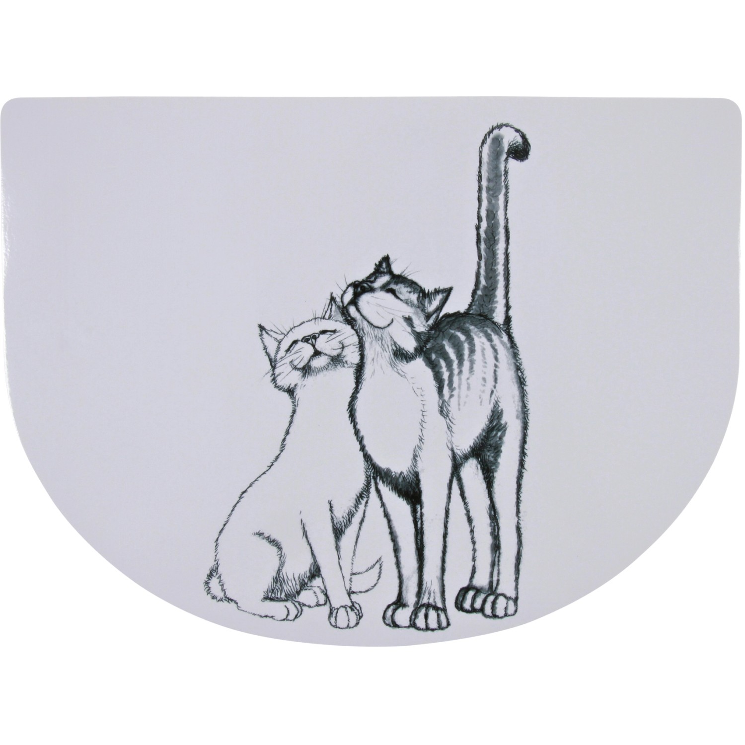 Jollypaw Napfunterlage Katze 40 cm × 30 cm
