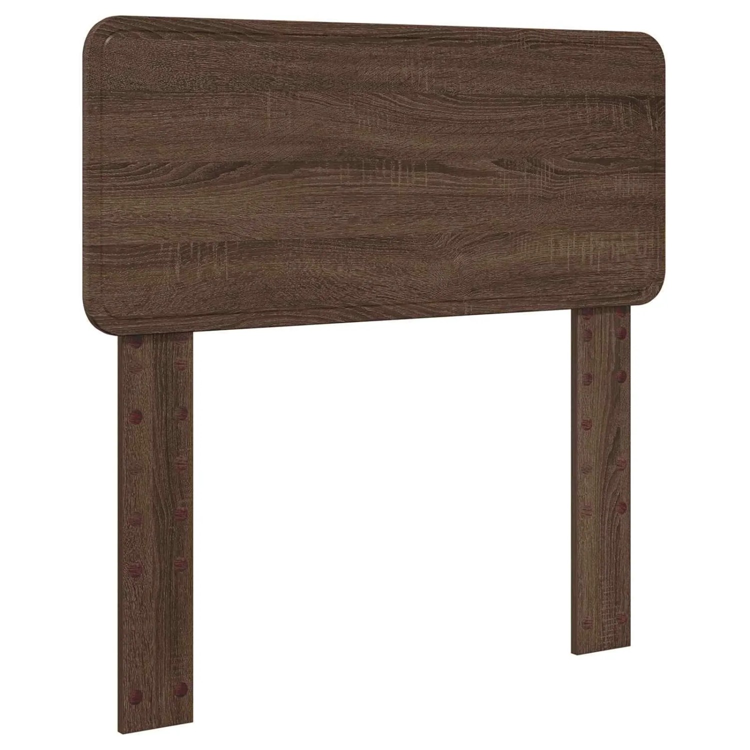 vidaXL Kopfteil mit Kopfteil Braun Eichen-Optik 80 cm Holzwerkstoff 888602