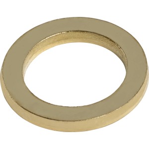 Fitschenring Stahl Vermessingt 12 mm 16 Stück