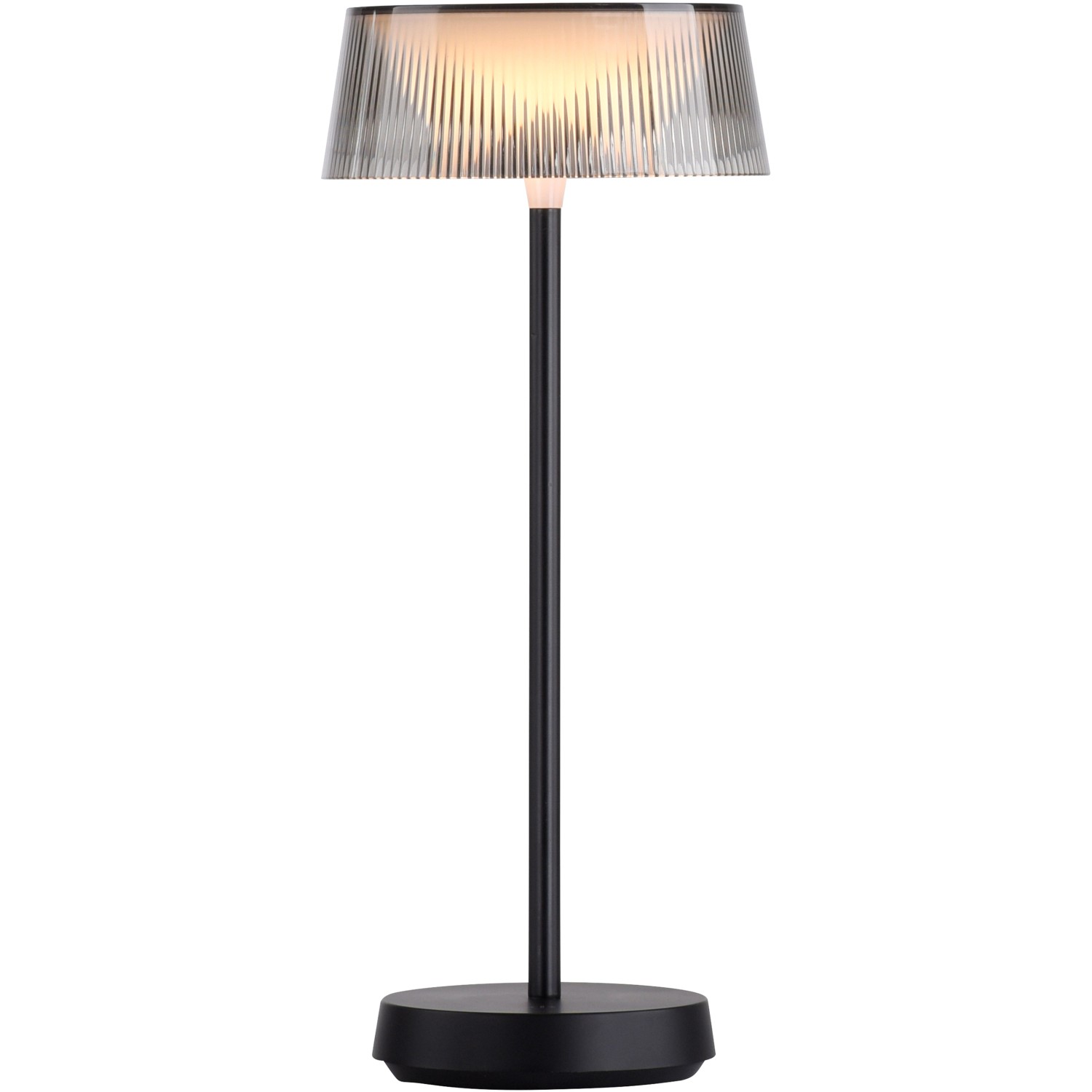 Just Light. Tischleuchte Dora 19711-16 Akkubetrieben Schwarz