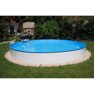 Planet Pool Stahlwandpool Set Rund Brasilia 300x120 cm Stahl 0,6 mm
Weiß Folie 0,6 mm Blau Einhängebiese Planet Pool Stahlwandpool Set Rund Brasilia 300x120 cm Stahl 0,6 mm Weiß Folie 0,6 mm Blau Einhängebiese