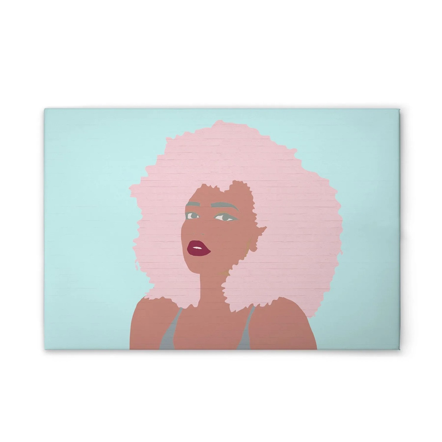 Tadessi Leinwandbild - M1-No.51251 - Retro Whitney - 45 x 30 cm - Hochformat