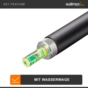 Walimex Pro Beschwerungsstange Hintergründe 280Cm