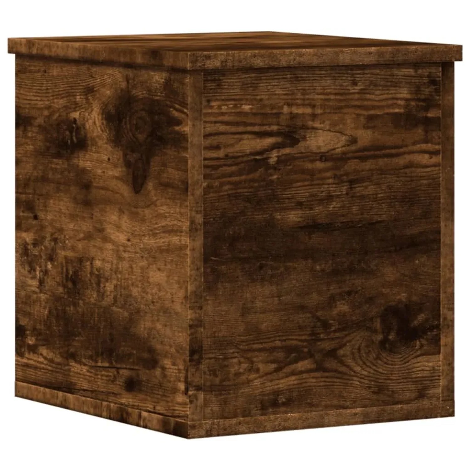 vidaXL Truhe Räuchereiche 30x35x35 cm Holzwerkstoff 840671