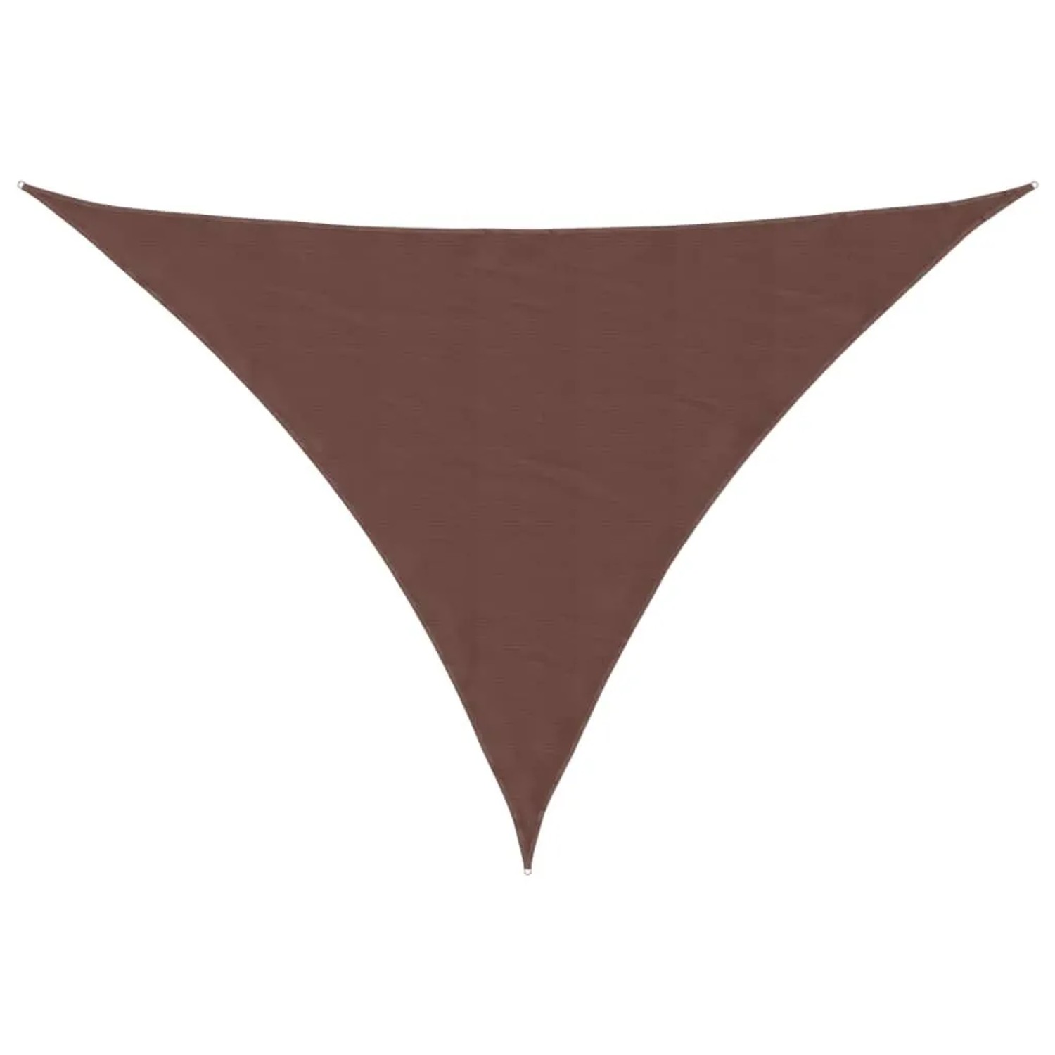 Furnicato Sonnensegel Oxford Gewebe Dreieckig 4x5x6 4 M Braun