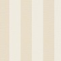 Beige Vliestapete mit Streifenmuster, D'eco Wohngesund, PVC- und phthalatfrei.