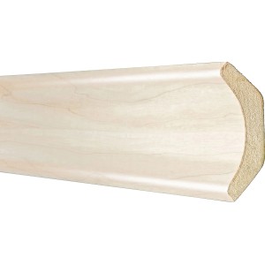 Hohlkehlleiste Birke Taiga, 22x22 mm, Länge 260 cm, für Paneel-Abschluss.