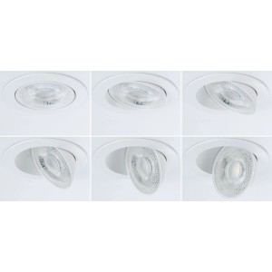 Paulmann LED EBL Aumus 3er-Set 3x700 lm 3x5 W White Select Weiß