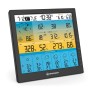 Bresser Solar-WLAN-Wetterstation 4CAST PRO SF 7-in-1 Schwarz mit großem Farbdisplay.