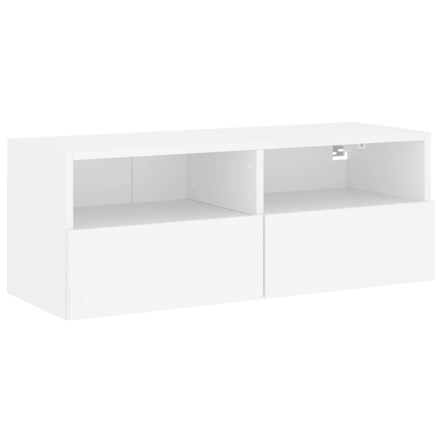 vidaXL TV-Wandschrank Weiß 80x30x30 cm Holzwerkstoff 836868 günstig online kaufen