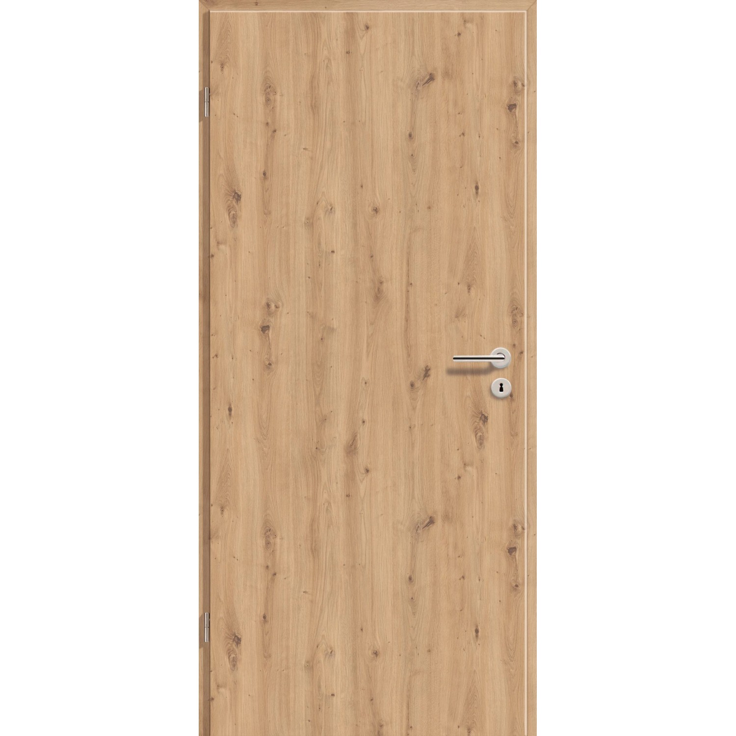 Zimmertür Artis Eiche Längs 198,5 cm x 86 cm Anschlag Links