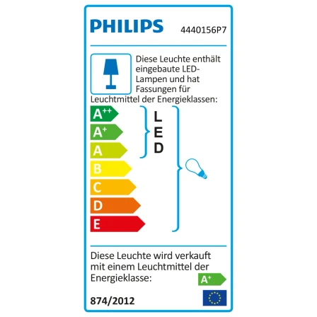 Philips Hue LED-Tischleuchte Wellner