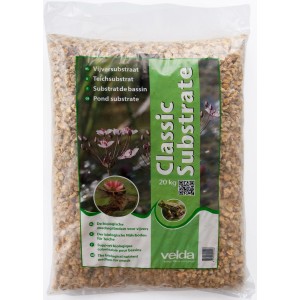 Velda Teichboden-Substrat Classic, 20 l Sack, für gesundes Teichmilieu und Pflanzenwachstum.