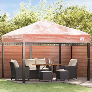 vidaXL Ersatzbezug für Pavillon Transparent 3 x 3 m PVC 42008410