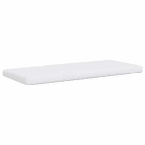 Weiße vidaXL Schaumstoffmatratze für Kinder, 80x160 cm, mit 7-Zonen für optimalen Schlafkomfort.