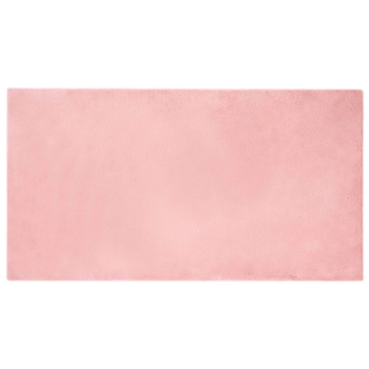vidaXL Kunstfell Hasen Teppich Olite Rosa 80 x 150 cm Polyester 42021698 günstig online kaufen