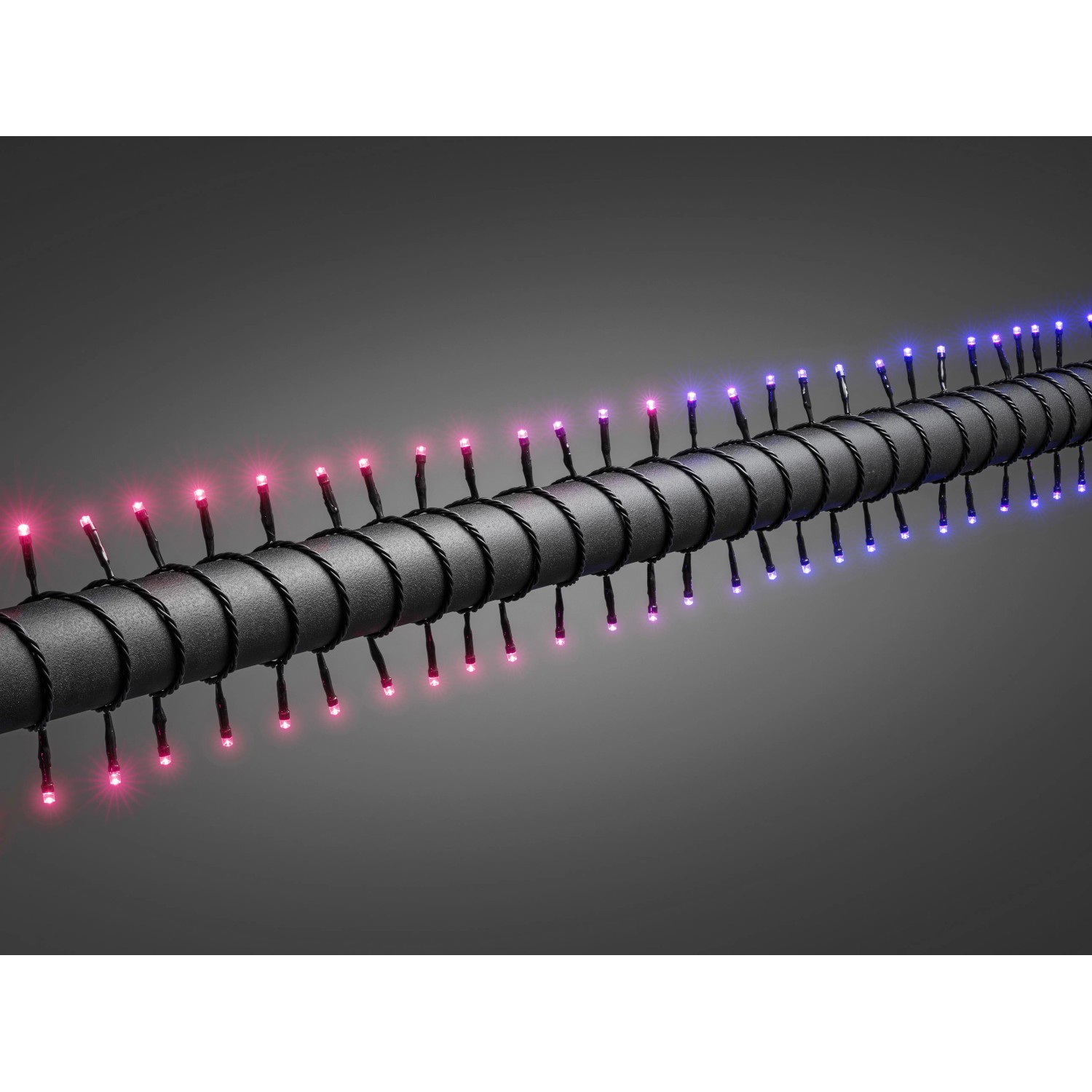 Konstsmide LED Microkette mit Farbwechsel 40 Lichter Rot/Blau
