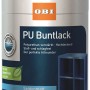 Dose OBI Buntlack PU Wasserverdünnbar, 125ml, Waldgrün, seidenmatt.