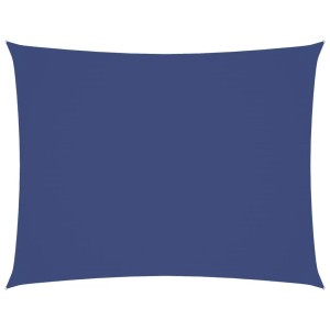 vidaXL Sonnensegel Oxford-Gewebe Rechteckig 5x7 m Blau 135550