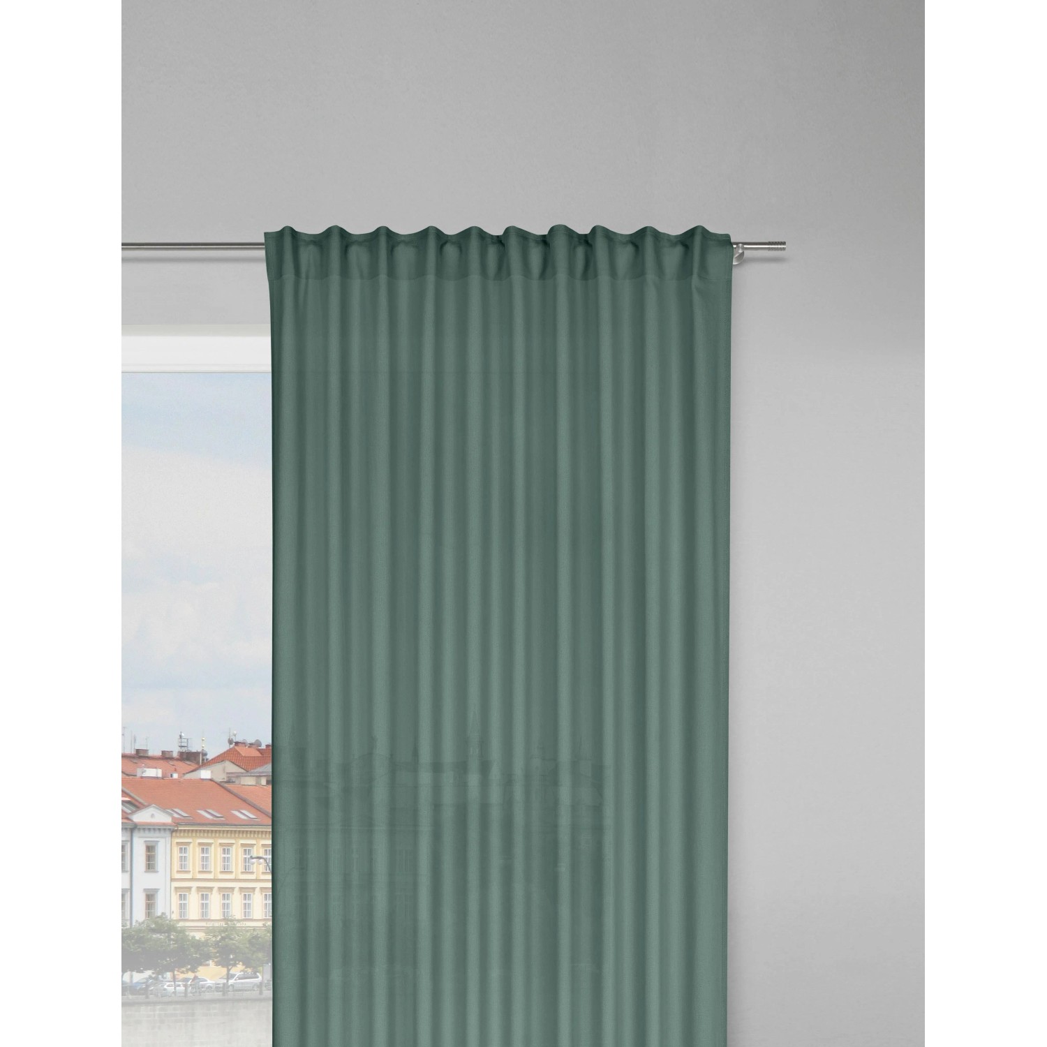 Modern Living Fertigvorhang Sila in Grün ca. 140x255cm_7