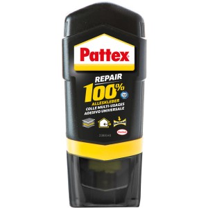 Pattex Repair 100% Kleber, 50g Flasche, ideal für Reparaturen im Innen- und Außenbereich.