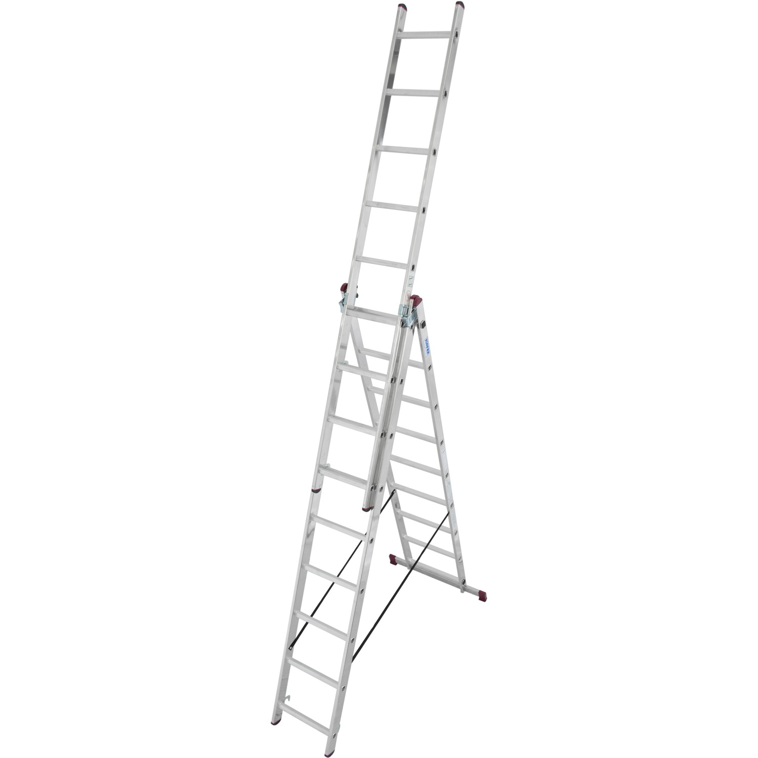 Krause Corda Vielzweck-Leiter 3 x 9 Sprossen Treppenversion günstig online kaufen