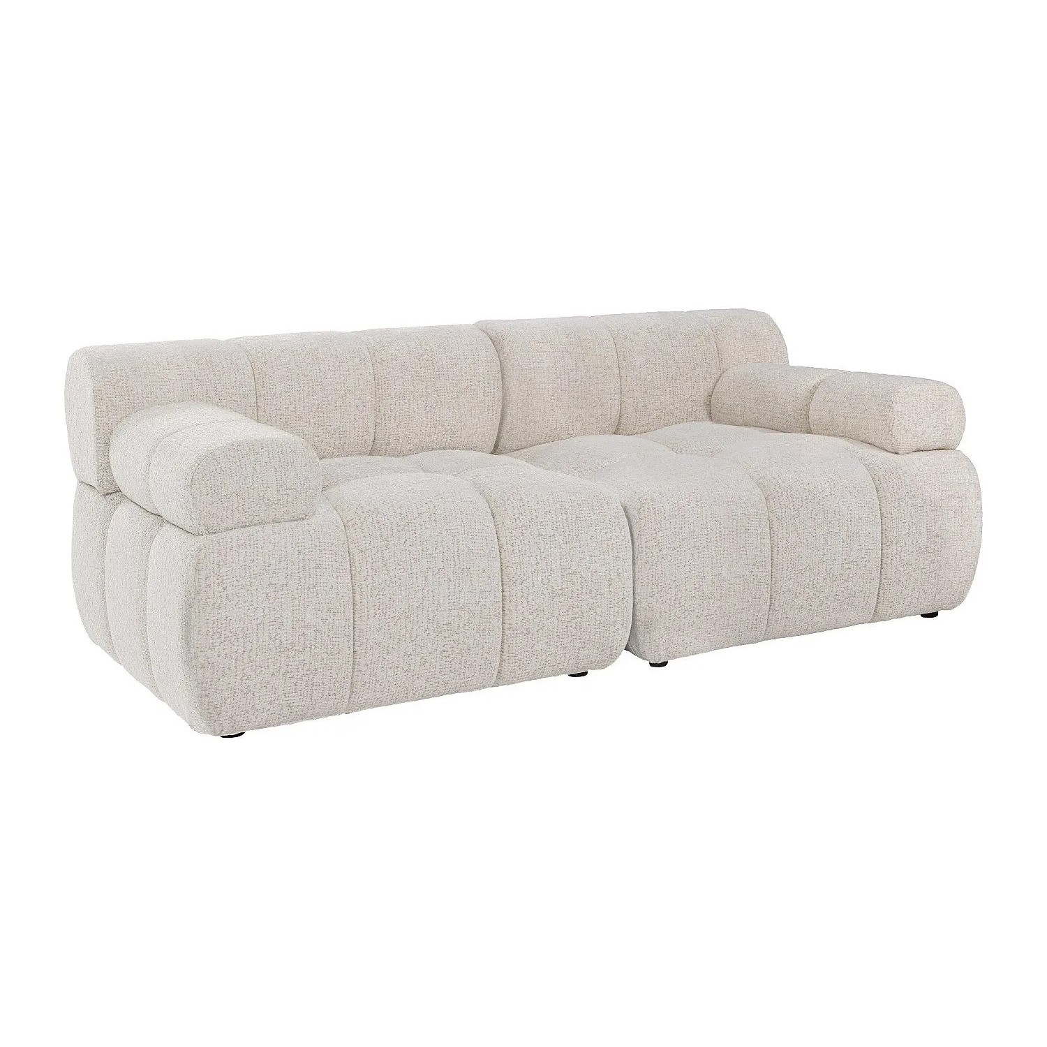 Vente-unique Modulierbares Sofa Facivil Beige 188 cm