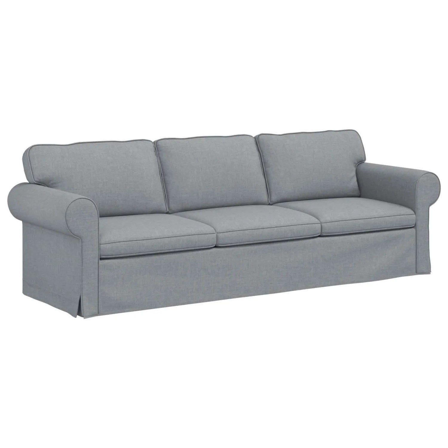 vidaXL Sofa Hellgrau 215 x 82 x 80 cm Stoff 42024320