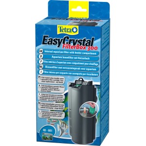 Tetra EasyCrystal FilterBox 300 Innenfilter für Aquarien von 40-60l mit Heizerfach.