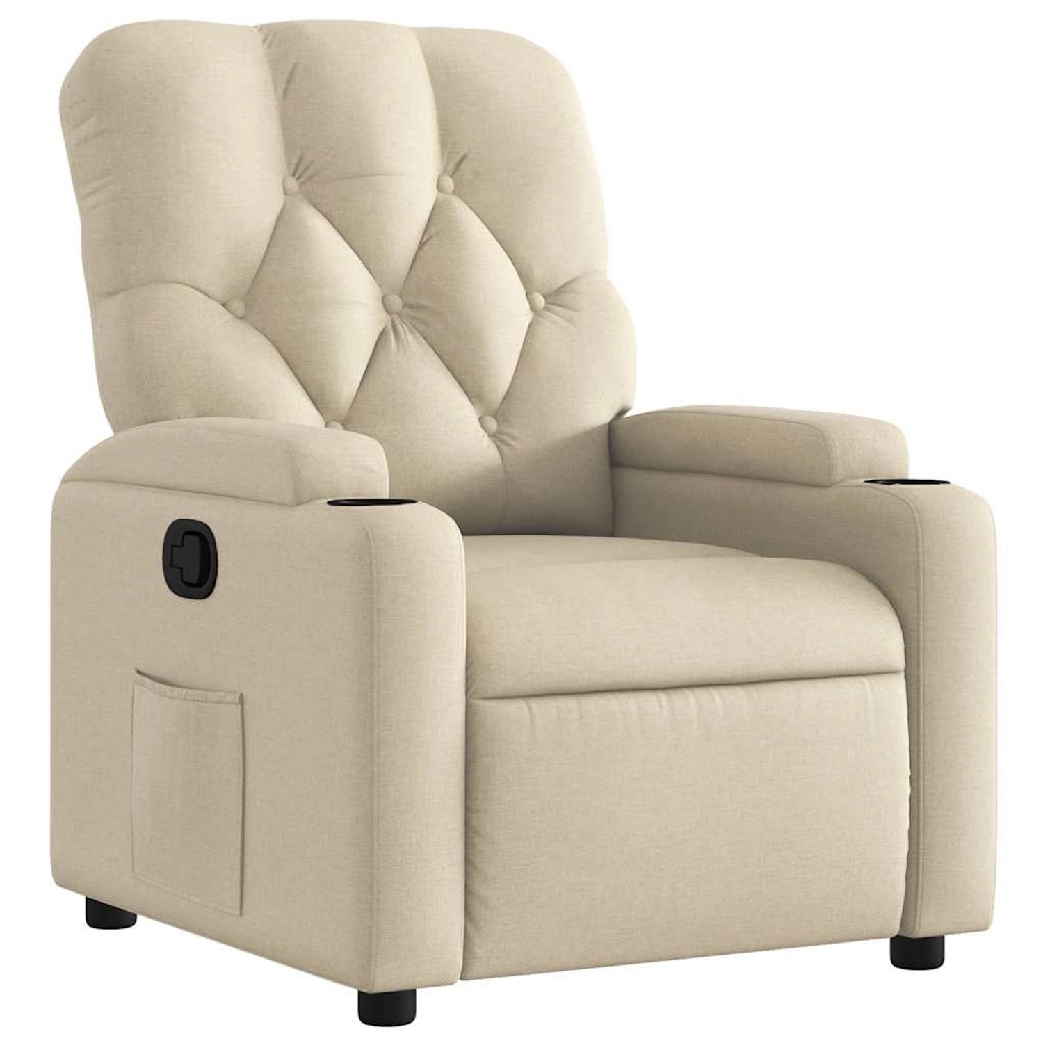 vidaXL Relaxsessel Creme Stoff 372488 günstig online kaufen