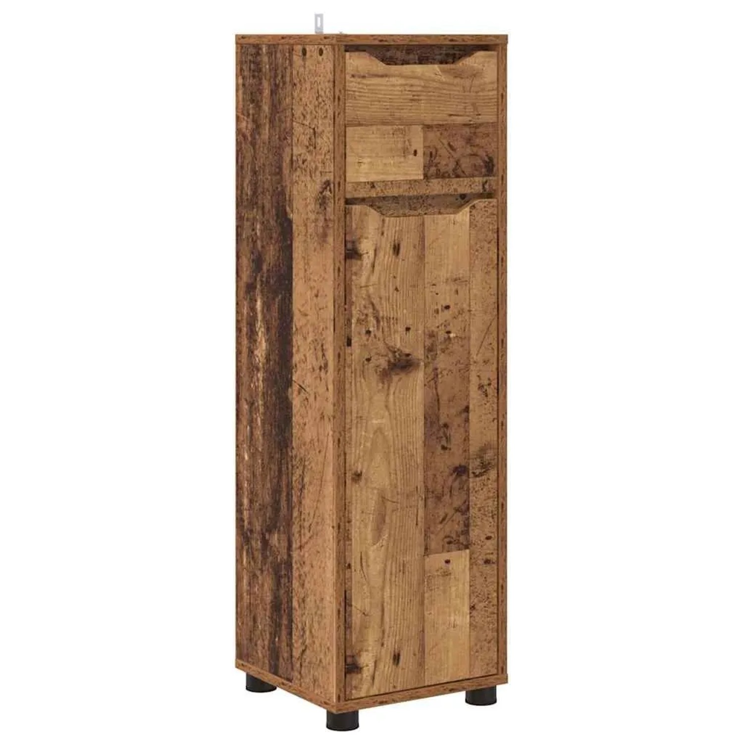 vidaXL Badezimmerschrank Altholz 30,5 x 30 x 101 cm Holzwerkstoff 888745 günstig online kaufen