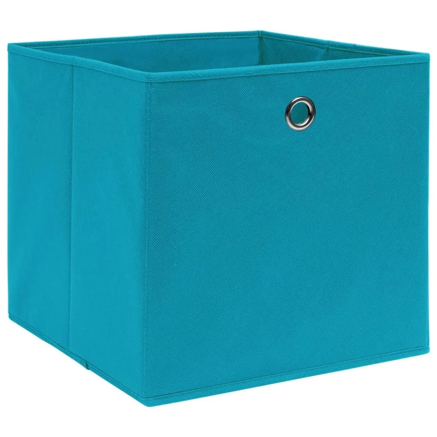 vidaXL Aufbewahrungsboxen 4 Stk Vliesstoff 28x28x28 cm Babyblau 325231