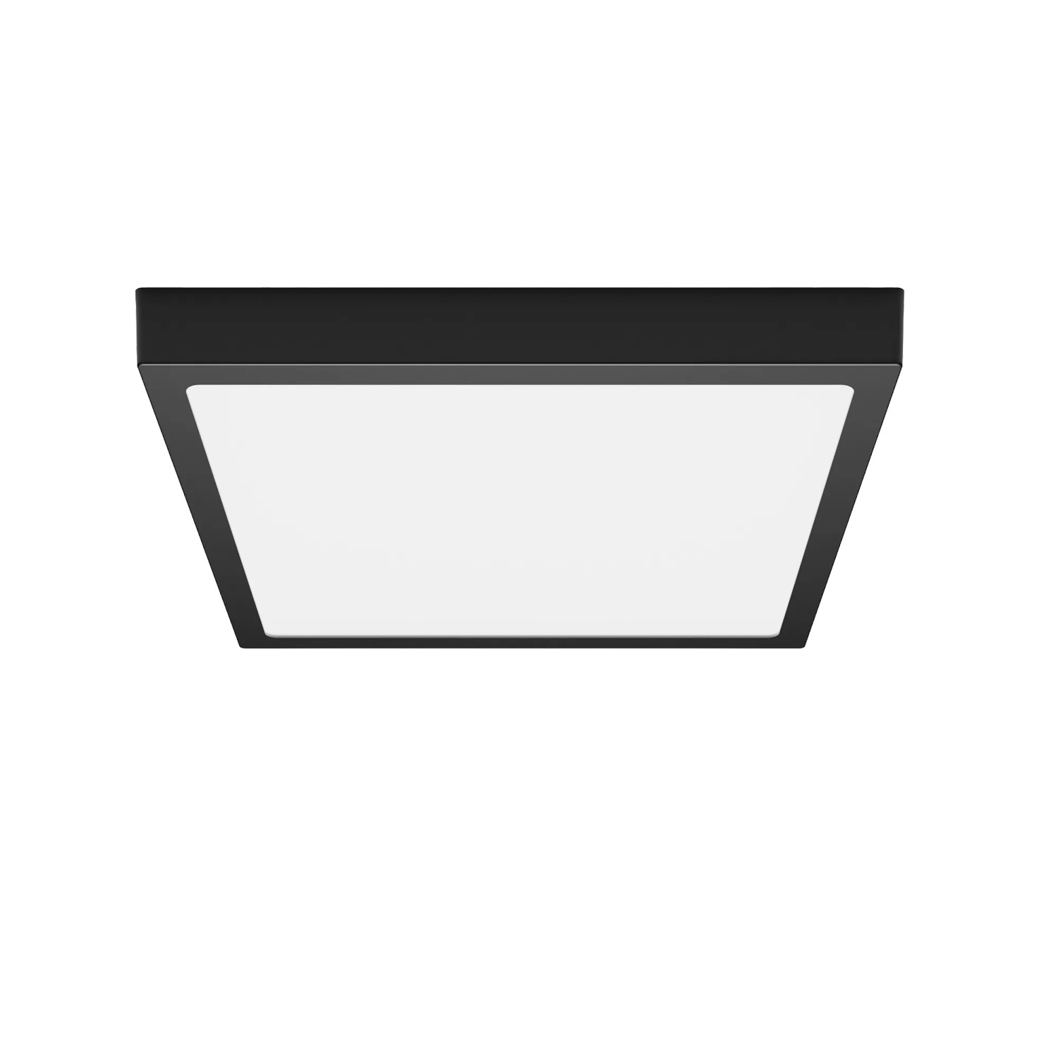Philips LED-Einbauspot Magneos Slim Surface DL252 Schwarz 28,5 cm x 28,5 cm
