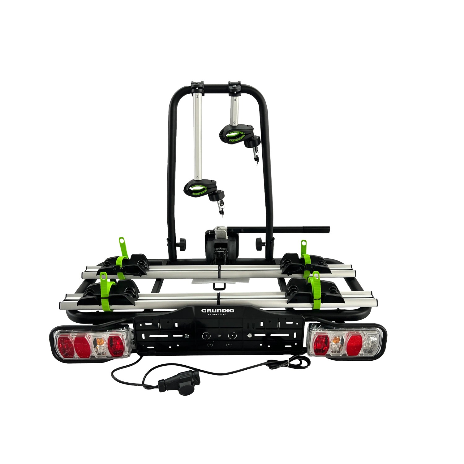 GRUNDIG Fahrradträger Nizza 11-2EB Heckträger für 2 Räder E-Bikes